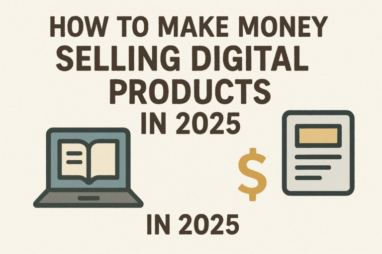 how to make money selling digital products