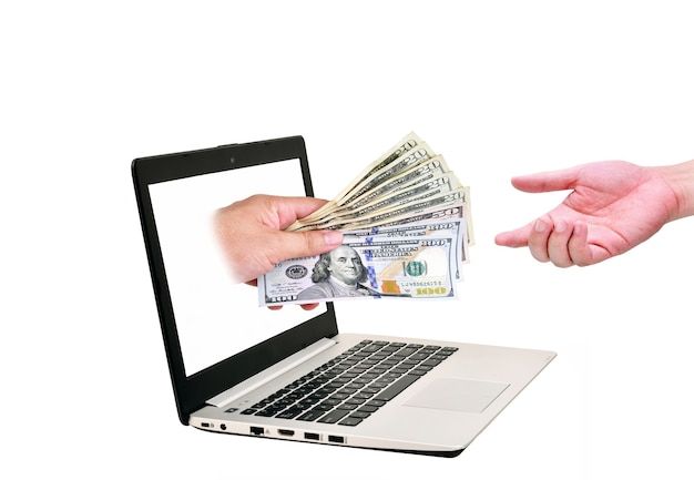 Creating passive income online from a laptop