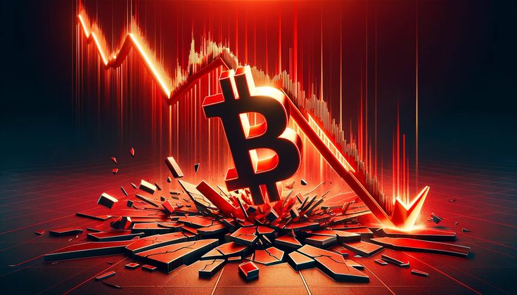 Bitcoin price drops