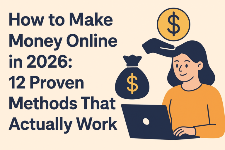 How to Make Money Online in 2026: 12 Proven Methods That Actually Work