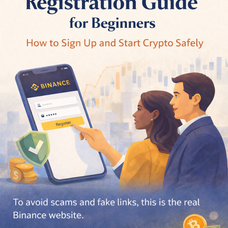 Binance Guide for Beginners: How to Register Safely and Start Crypto Trading